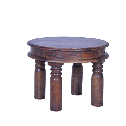 SHEESHAM WOOD TAKHAT C0FFEE TABLE ROUND