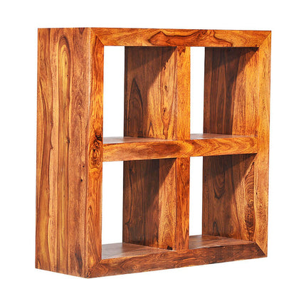 Sheesham wood Book shelf for Study room in Honey Finish